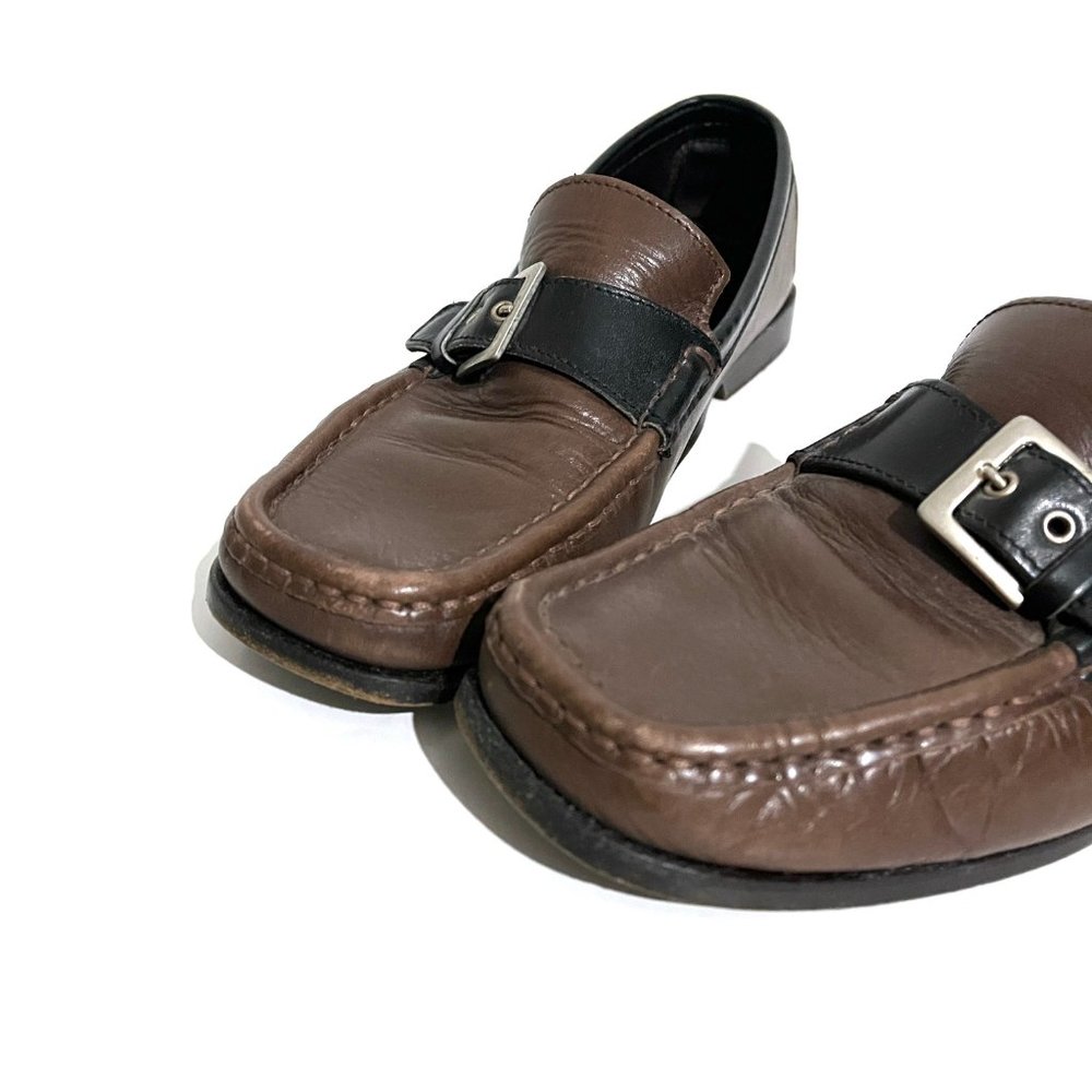 Fieramosca & Co Leather Buckle Loafers - Picture 2 of 14